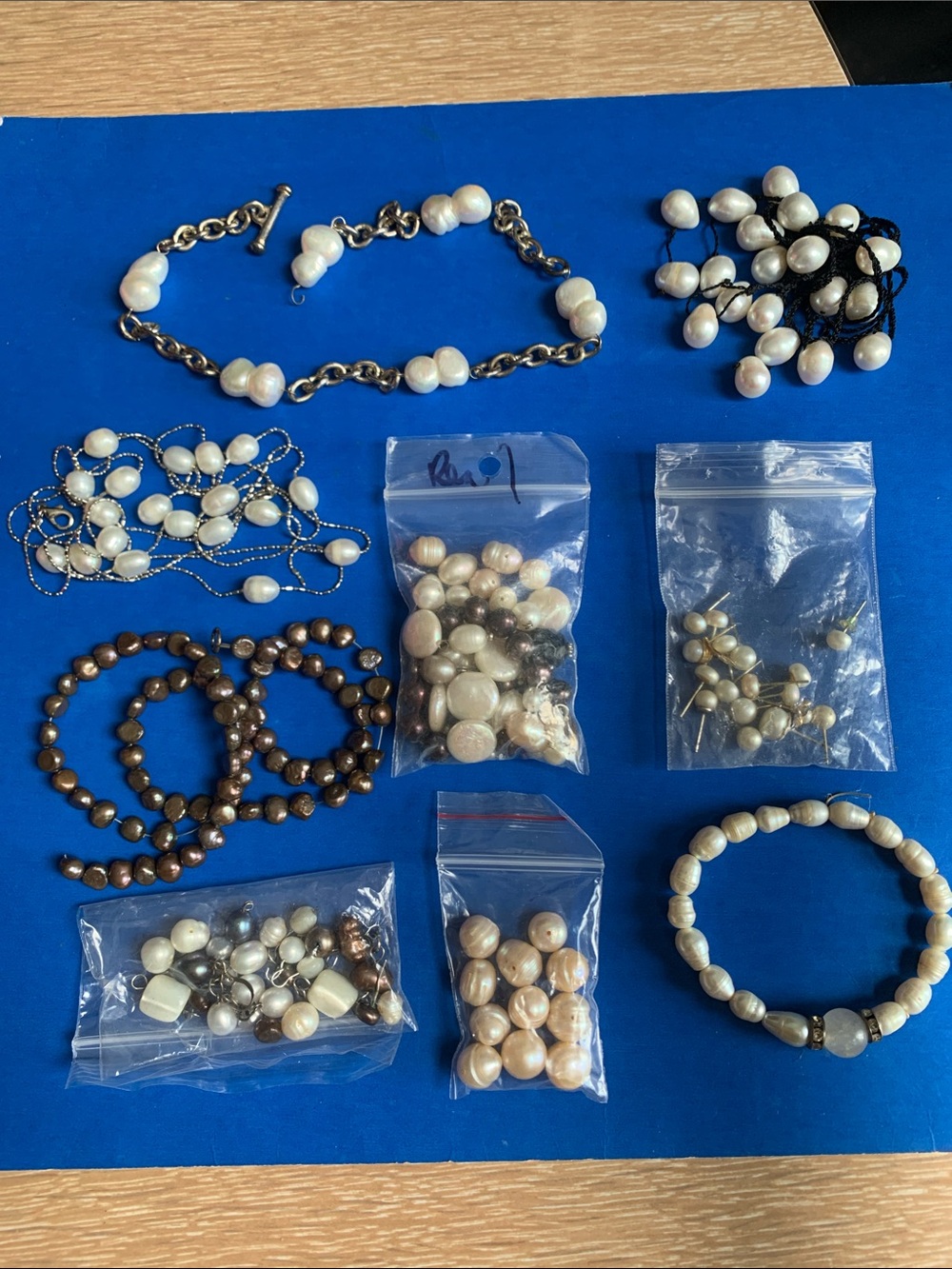 Genuine Pearls Craft Lot
